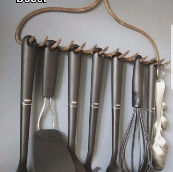 COPY - Upcycled Rake Wine Rack Holder - Picture 3 of 3